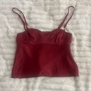 Urban Outfitters Burgundy Tank Top